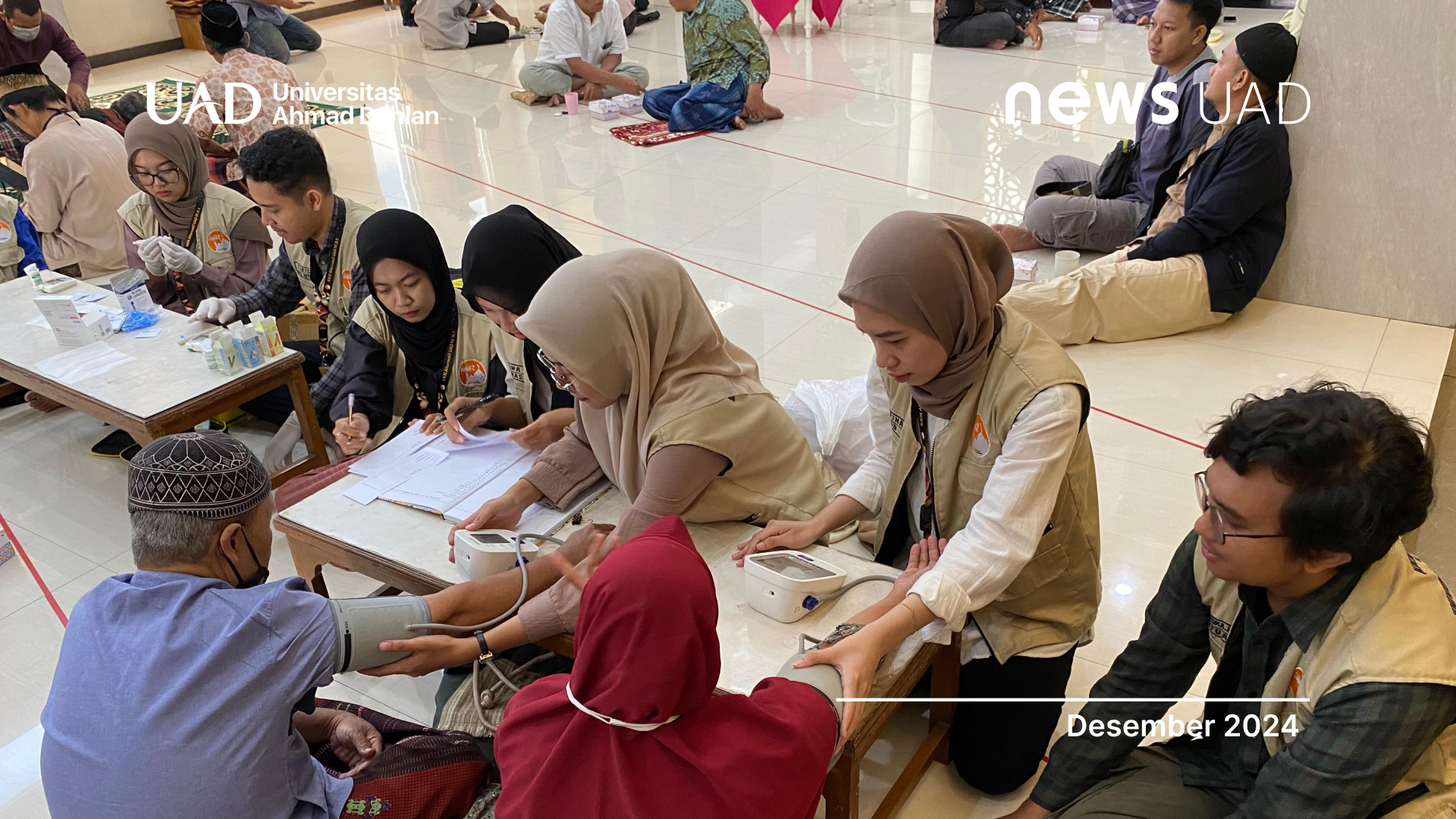 Cek Kesehatan Gratis Proker Unggulan KKN Alternatif UAD Periode 94 di ...