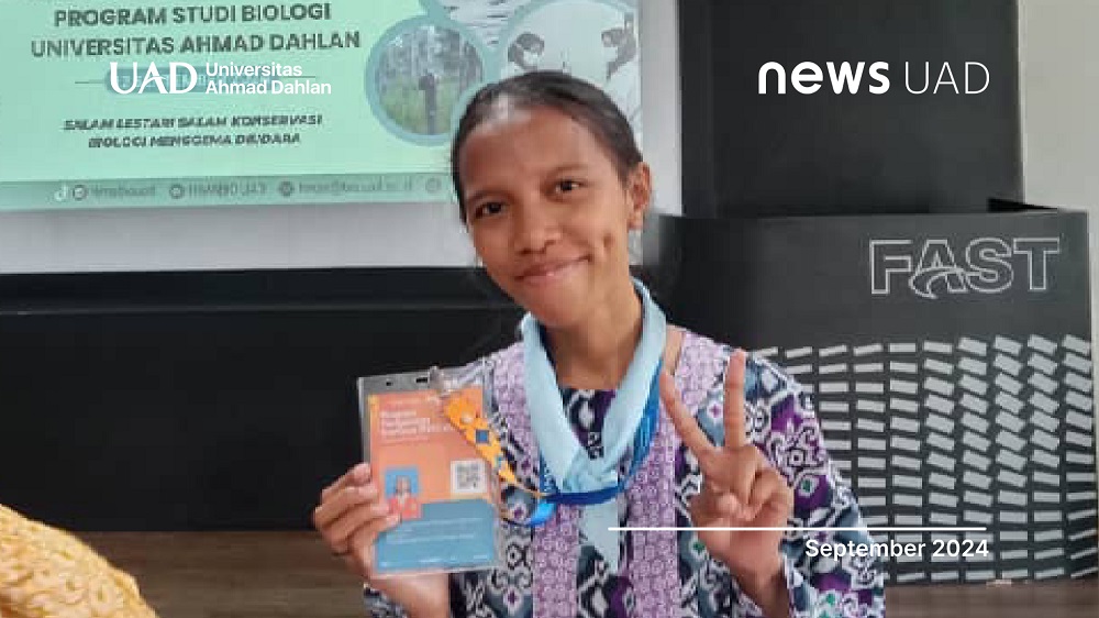 Eugenia Carlos de Paula dos Reis Mahasiswa Universitas Ahmad Dahlan (UAD) dari Timor-Leste (Dok. Eugenia)