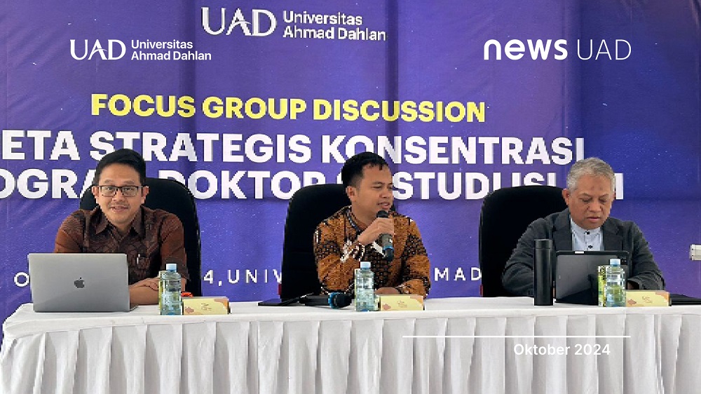 Focus Group Discussion (FGD) untuk Pengembangan Program Studi Doktoral S-3 Studi Islam di FAI Universitas Ahmad Dahlan (UAD) (Dok. FAI UAD)