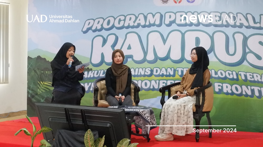 Hana, Mahasiswa Berprestasi dari Sistem Informasi Universitas Ahmad Dahlan (UAD) (Dok. Zulfatin Nafisah)