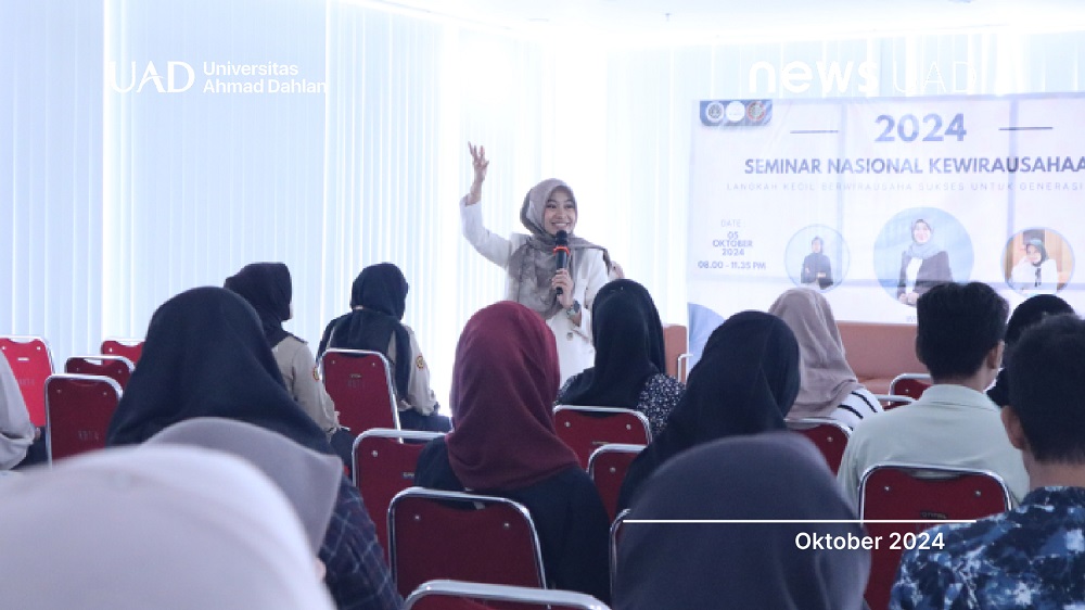 Himatika Universitas Ahmad Dahlan (UAD) Adakan Seminar Nasional Kewirausahaan (Dok. Himatika UAD)