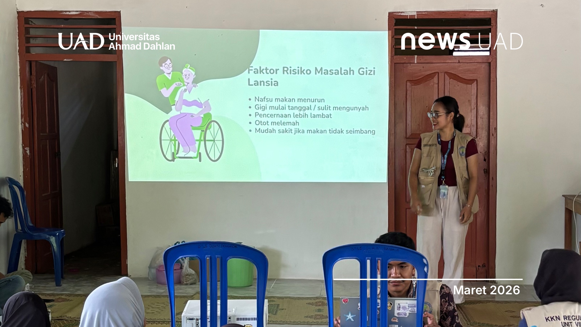 Sinergi Mahasiswa KKN UAD dan Kader Posyandu Perkuat Kesehatan Lansia ...