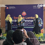 Lomba Vocal Group Semarak Bermuhammadiyah di Universitas Ahmad Dahlan (UAD) (Dok. Dilla)