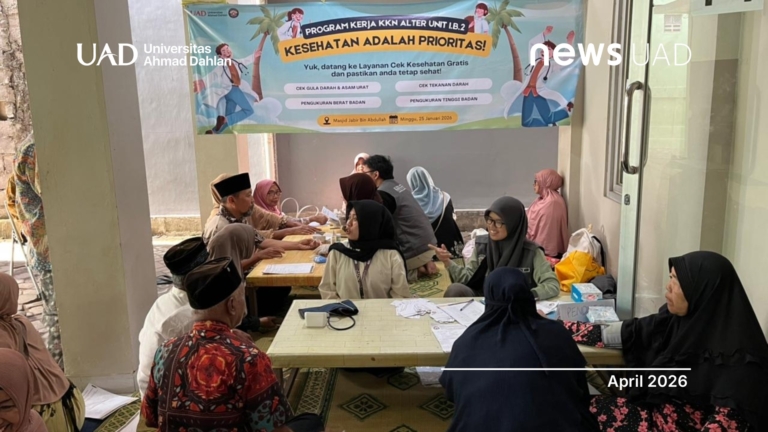 Mahasiswa KKN UAD Selenggarakan Cek Kesehatan Gratis - News Portal of ...