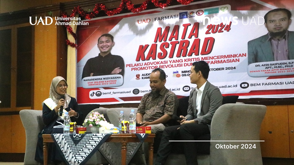 Mata Kasrtad BEMF-Farmasi Universitas Ahmad Dahlan (UAD) (Dok. Isah)