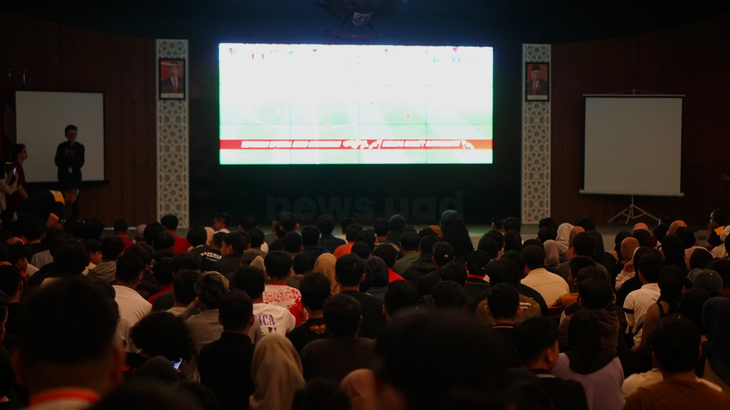 Kawal Timnas Indonesia di AFC U-23, UAD Selenggarakan Nobar di Auditorium Kampus I