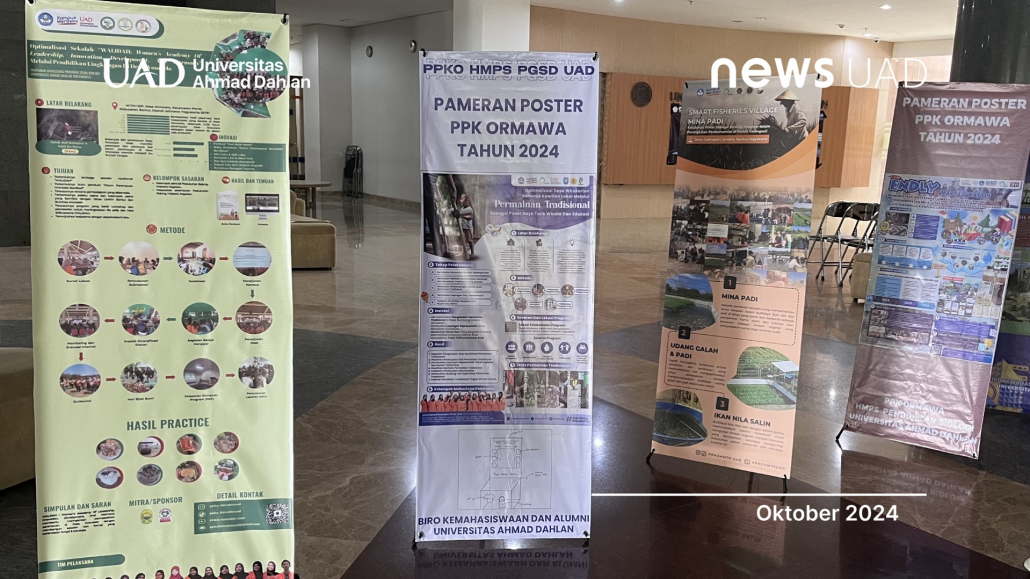 Pameran Poster PPK Ormawa Universitas Ahmad Dahlan (UAD) (Dok. Dilla)