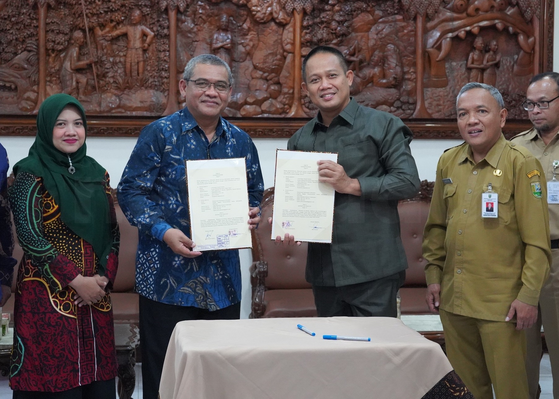 Uad Teken Mou Dengan Pemkab Kebumen