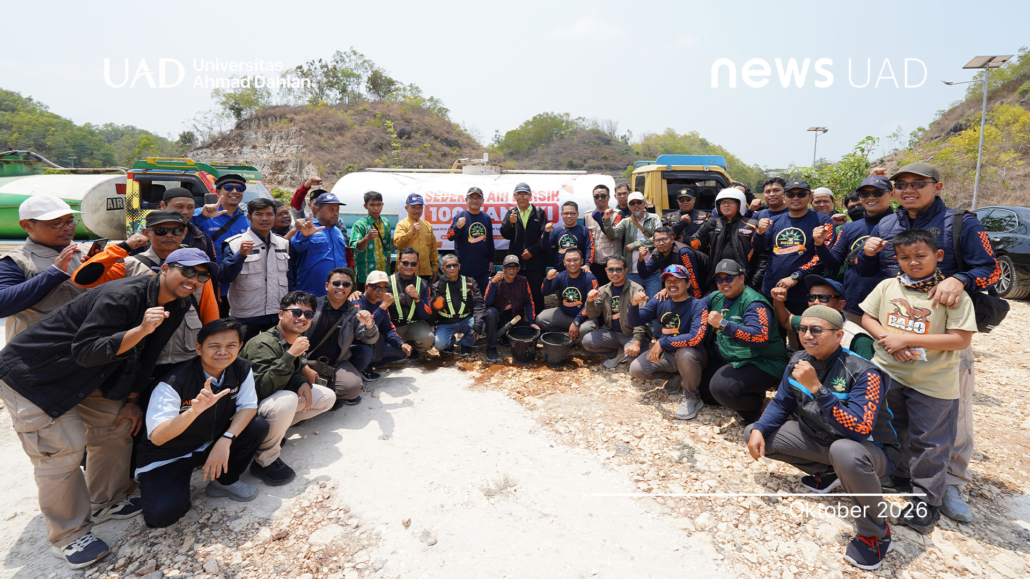 Deru Mesin Kemanusiaan: Saat Komunitas Motor UAD dan LazisMu UAD Antar 100 Tangki Air ke Pelosok Gunungkidul