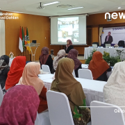 Sidang promosi doktor apt. Naelaz Zukhruf Wakhidatul Kiromah, M.Pharm.Sci. di Auditorium Kampus III Universitas Ahmad Dahlan (UAD) (Dok. Isah)