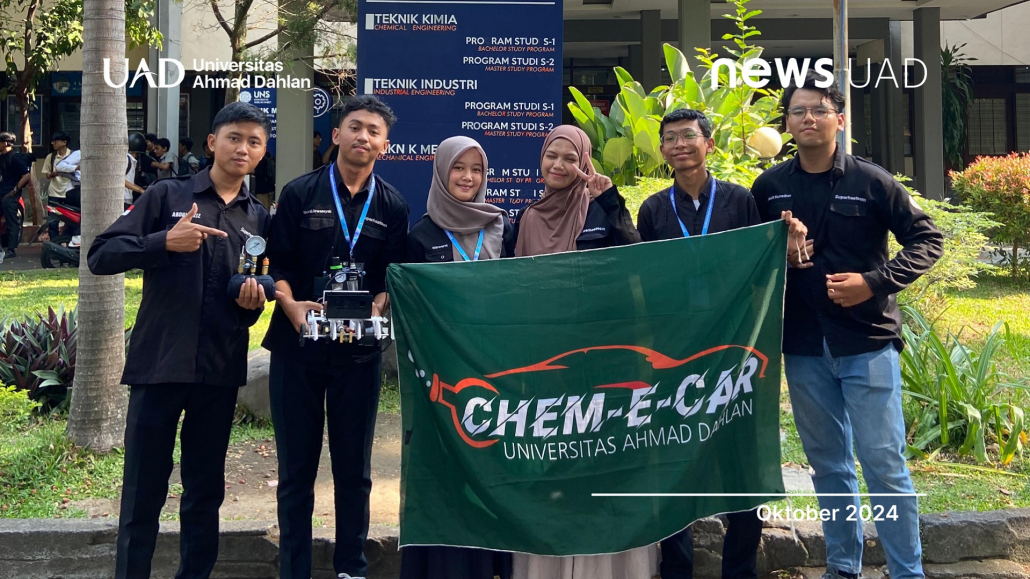 Superheateam Universitas Ahmad Dahlan (UAD) Raih Penghargaan Kategori Most Eco-Friendly di ICHEDECE 2024 (Dok. Superheateam)