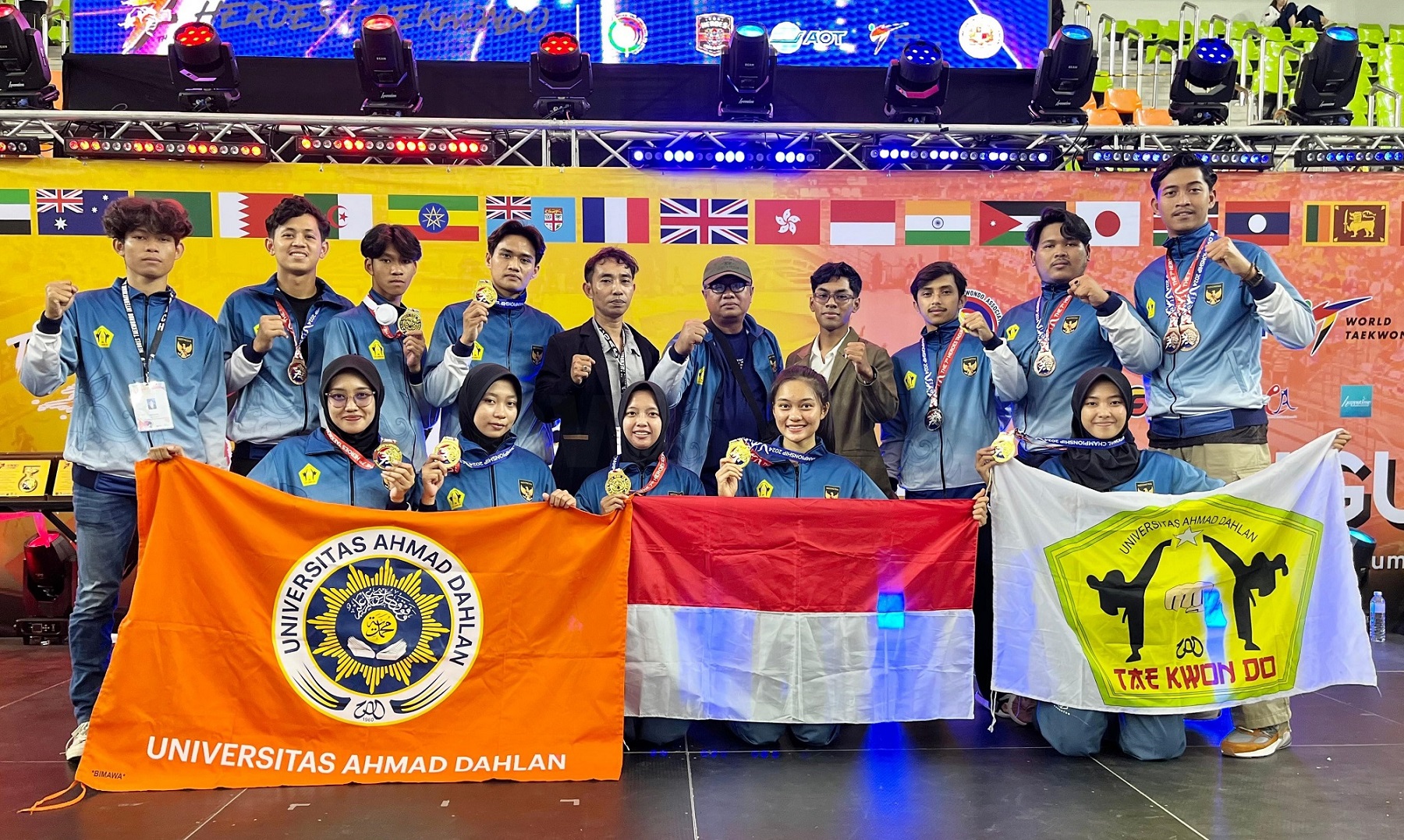 slot resmi Ikuti Kejuaraan Internasional di Thailand, Taekwondo UAD Bawa Pulang 15 Medali