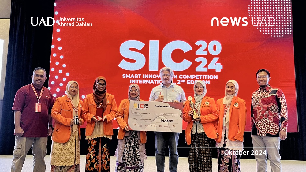 Tim Berdikari Universitas Ahmad Dahlan (UAD) Raih Prestasi di Smart Innovation Competition 2024 (Dok. Tim Berdikari)