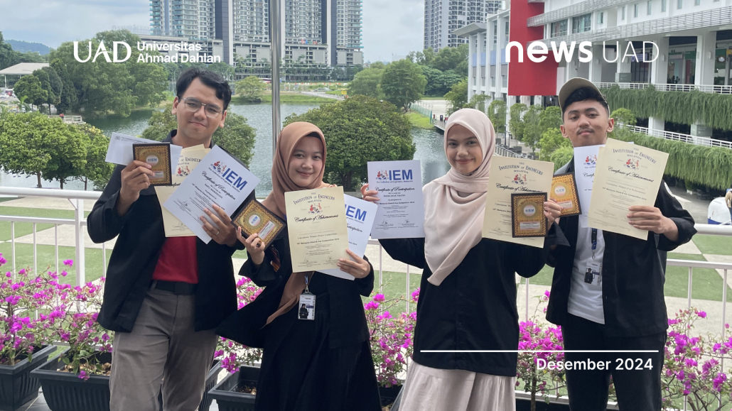 Tim Cyber UAD Berpartisipasi di Malaysia Chem-E-Car Competition 2024