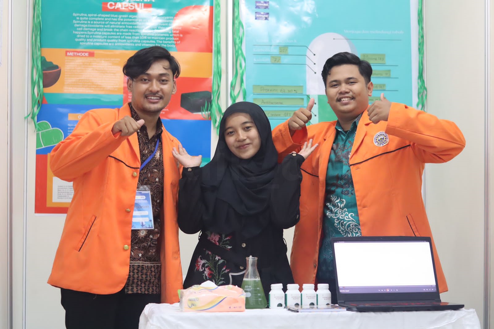 Buat Kapsul Spirulina Mahasiswa Uad Raih Medali Emas Di Ajang