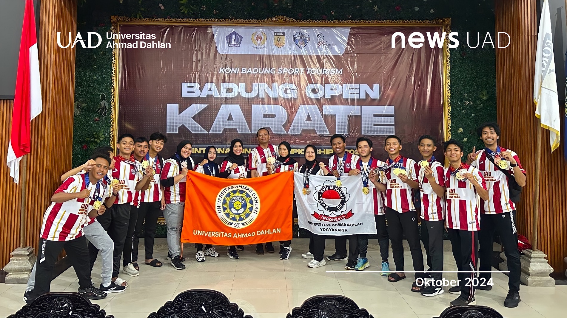 demo slot pg soft mahjong Ikuti Kejuaraan Internasional, UKM Karate UAD Borong 23 Medali